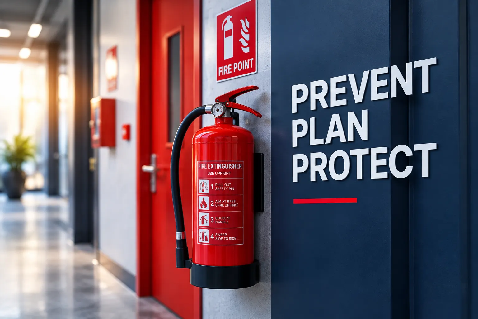 Fire safety equipment and fire protection