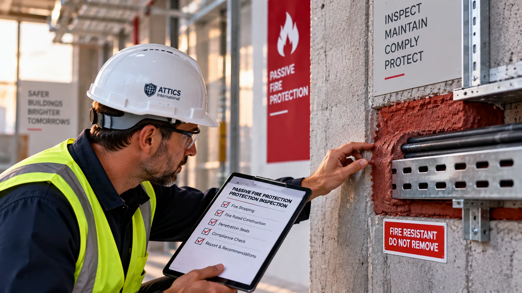ProQual Level 5 Passive Fire Protection Inspection